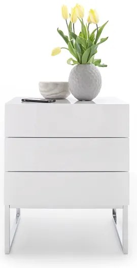 ROCKY XL fehér éjjeliszekrény