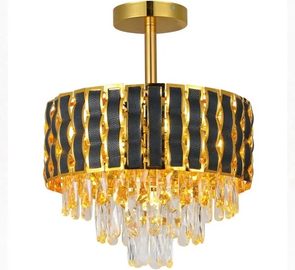 Brilagi - Plafonra szerelhető CRISTAL csillár 5xE14/40W/230V, Ø 38 cm