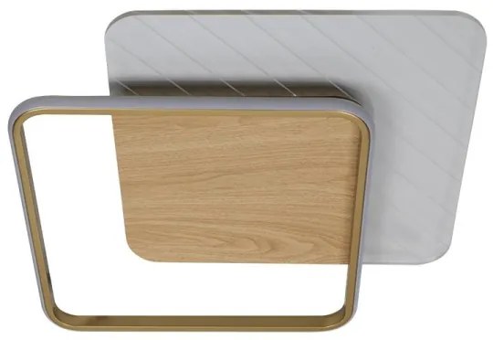 LED Dimmelhető mennyezeti lámpa LED/60W/230V 3000-6500K + távirányítás