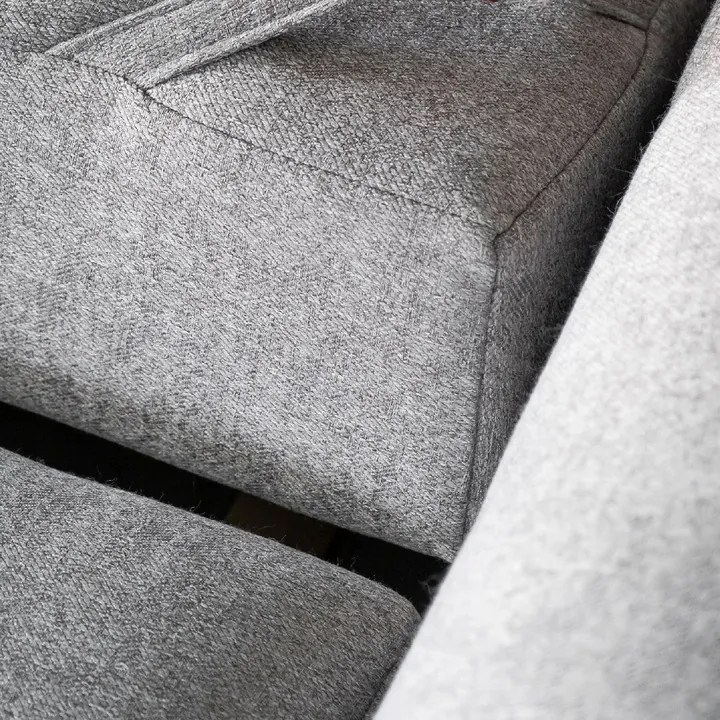 Kinyitható sarokkanapé LARDE, petrolkék Változat: Bal sarok