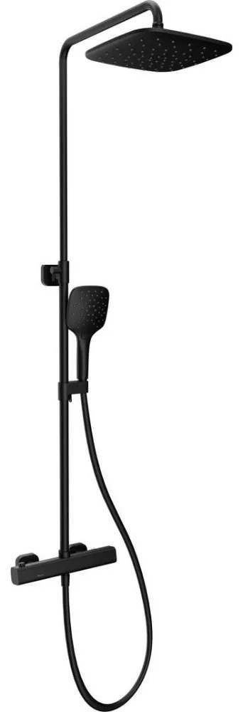 Ravak X070160 - FREE termosztátos zuhanyszett, fekete