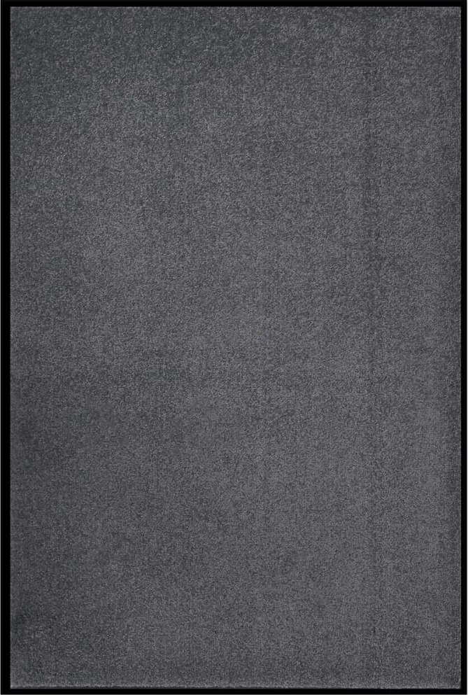 vidaXL antracitszürke lábtörlő 80 x 120 cm