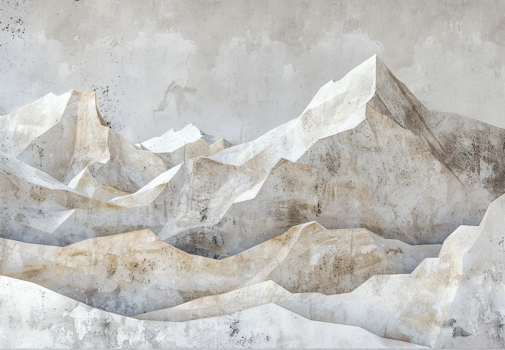 Fotótapéta - Éles hegyek (147x102 cm)