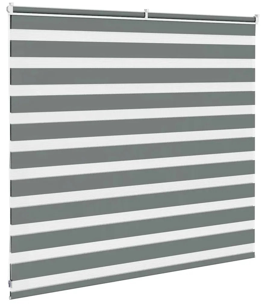 zebrafüggönnyel sötét szürke szövetszélesség 155,9cm poliészter