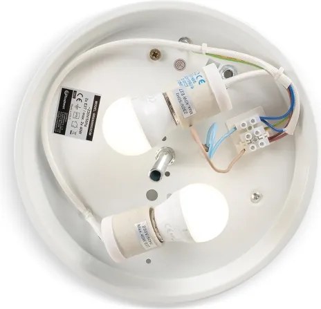 Brilagi - FRESCO mennyezeti lámpa 2xE27/40W/230V átm. 30 cm sárgaréz