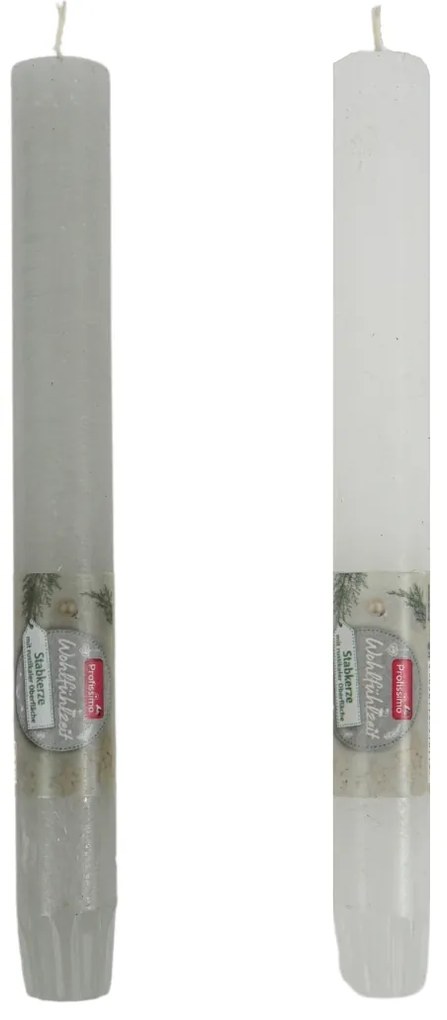 PROFISSIMO RUSTIC gyertyaszett 24 cm, 8 db