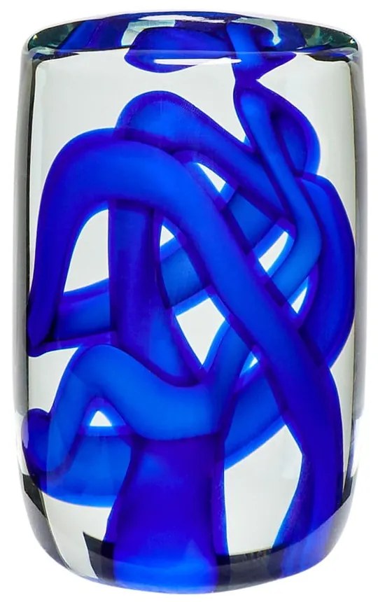 Üveg papírnehezék (magasság 14 cm) Stream – Hübsch