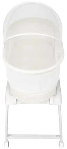 Lionelo - CORAL White kiságy mérleggel