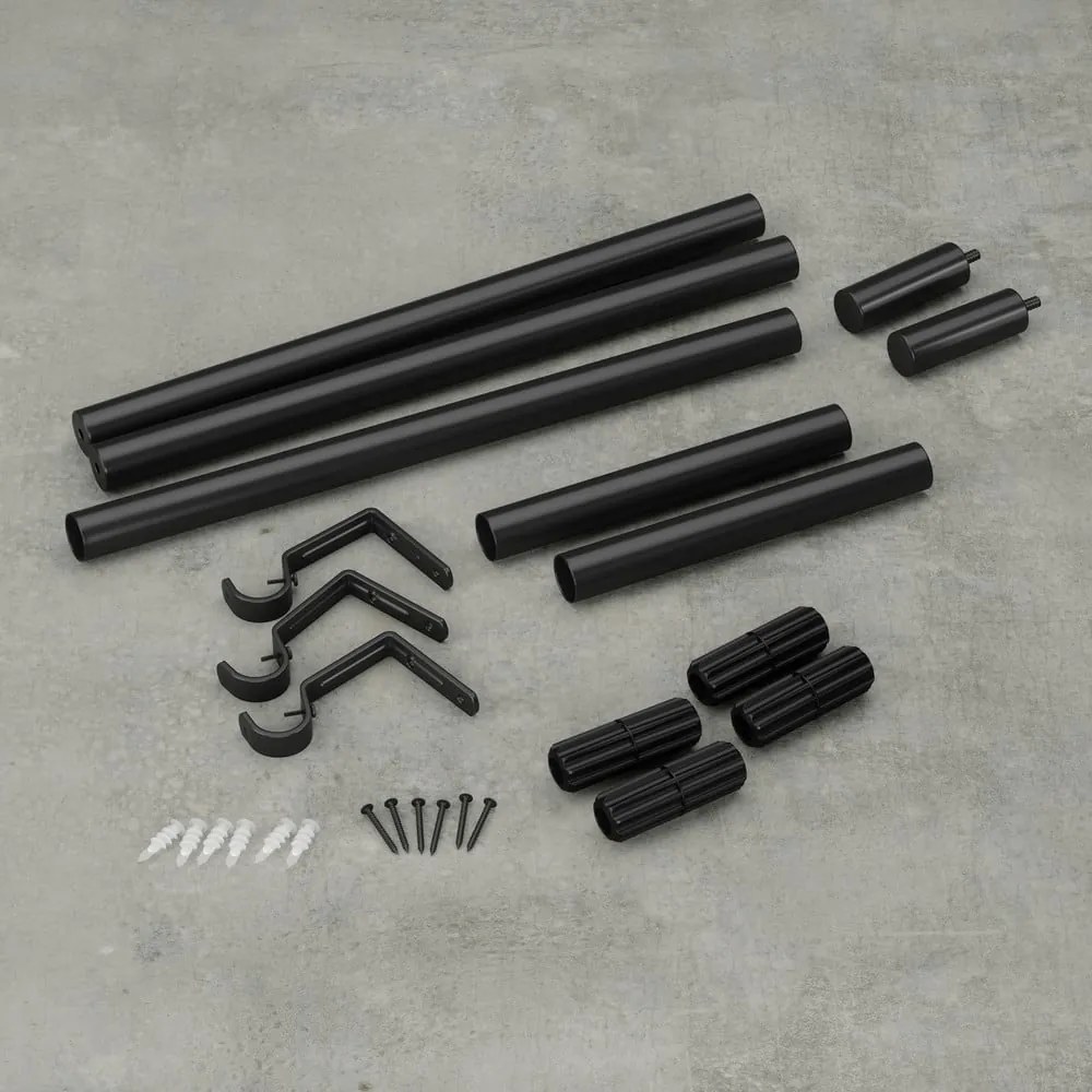 Acél bővíthető függönykarnis 81 - 163 cm Zen – Umbra