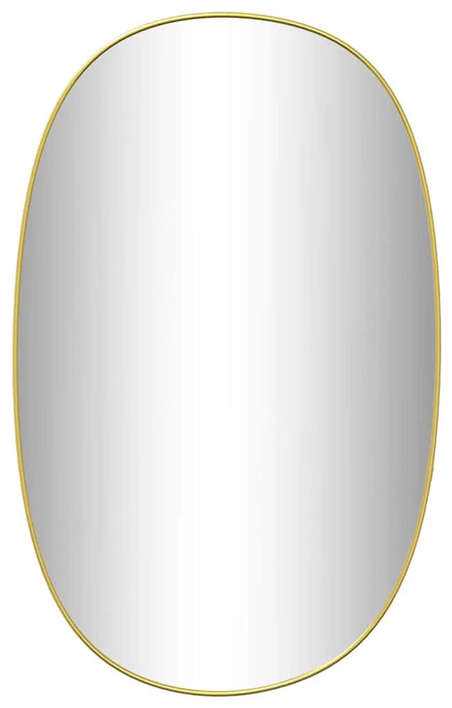 aranyszínű falitükör 70x45 cm