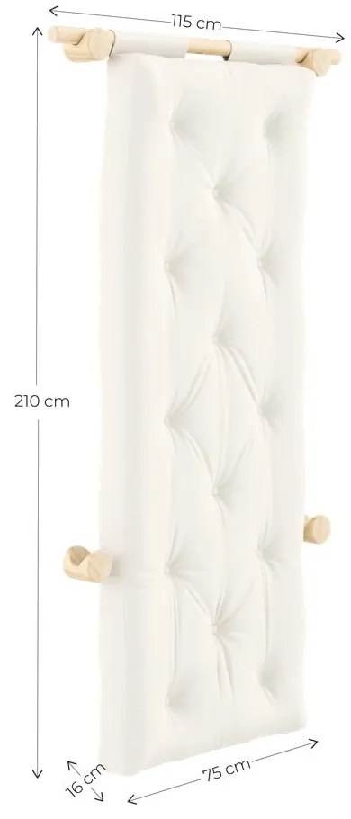 Sötétzöld kordbársony fotel Hooked – Karup Design