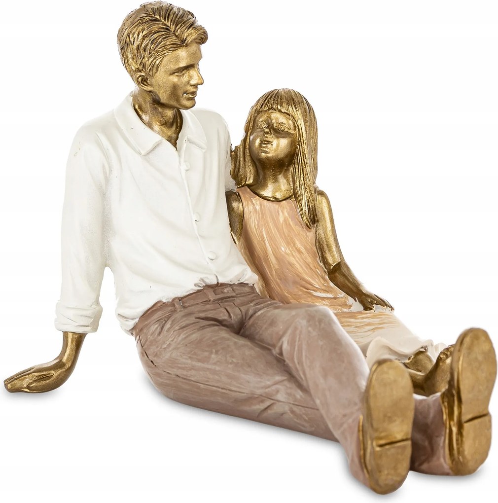 Figura Család Apa gyermekkel Apa és lánya beszélgetés szerelem figura love