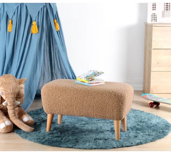 PIXI puff, 32x61 cm, barna