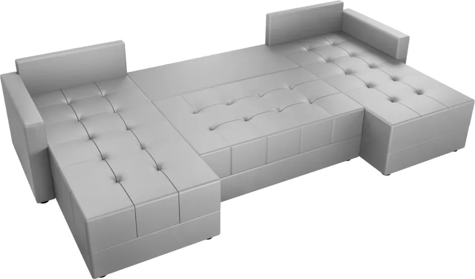 Univerzális ülőgarnitúra, szürke, DUAN U UNI