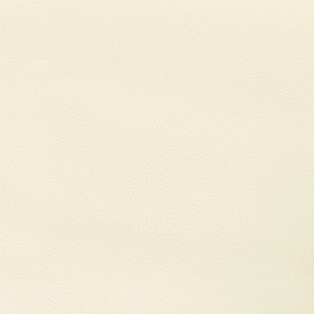 krémszínű műbőr fejtámla szárnyakkal 83 x 23 x 118/128 cm