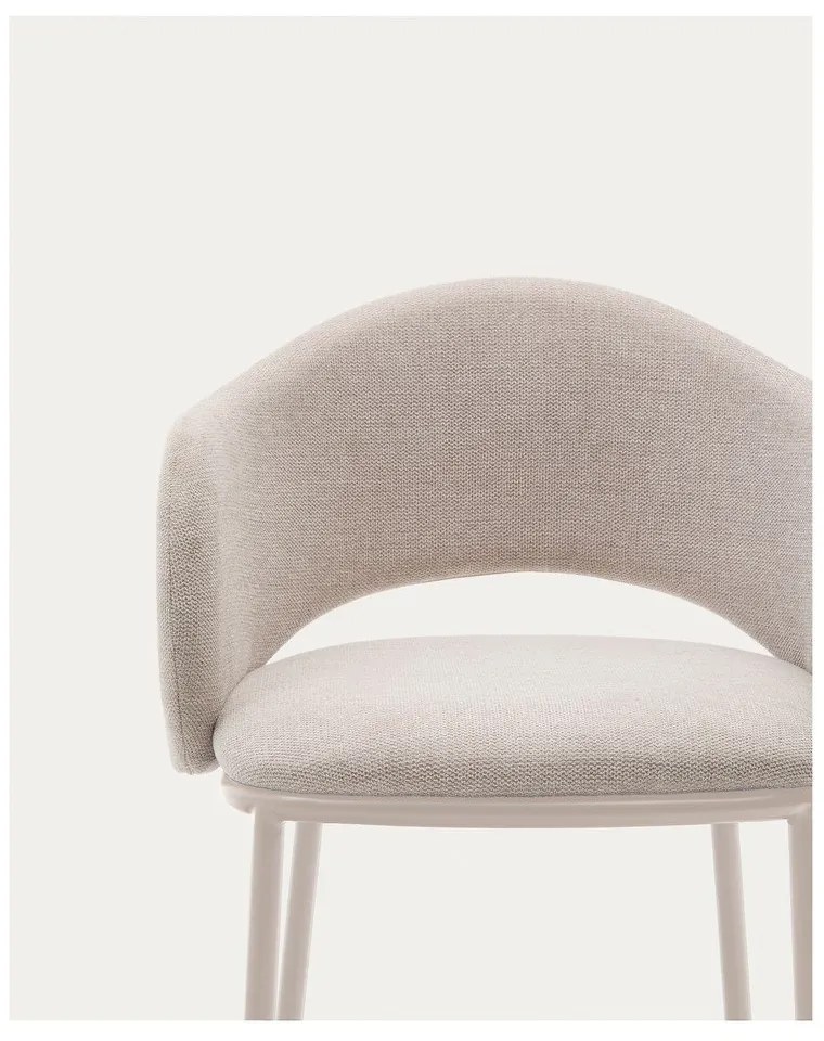 Krémszínű bárszék (ülésmagasság 65 cm) Maina – Kave Home