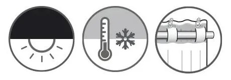 Piros termo-dimout (részleges sötétítő) függöny 135x245 cm Uni – Sehlbach