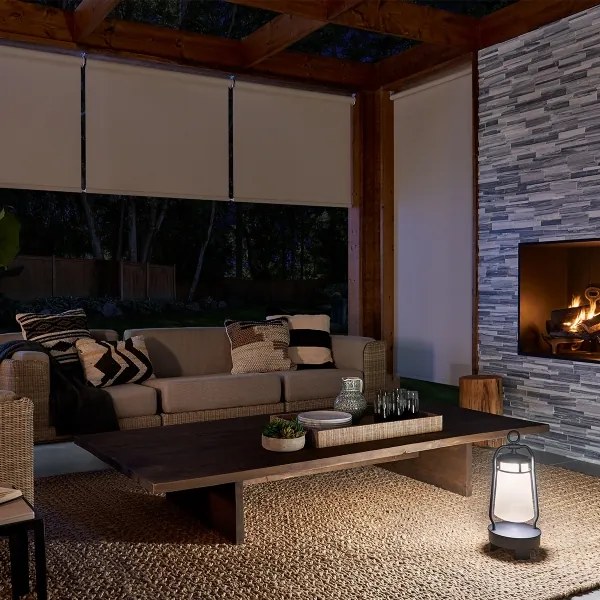 Elstead KL-LYNDON-BT-B-BK - LED Kültéri lámpa hangszóróval LED/3W/230V IP44