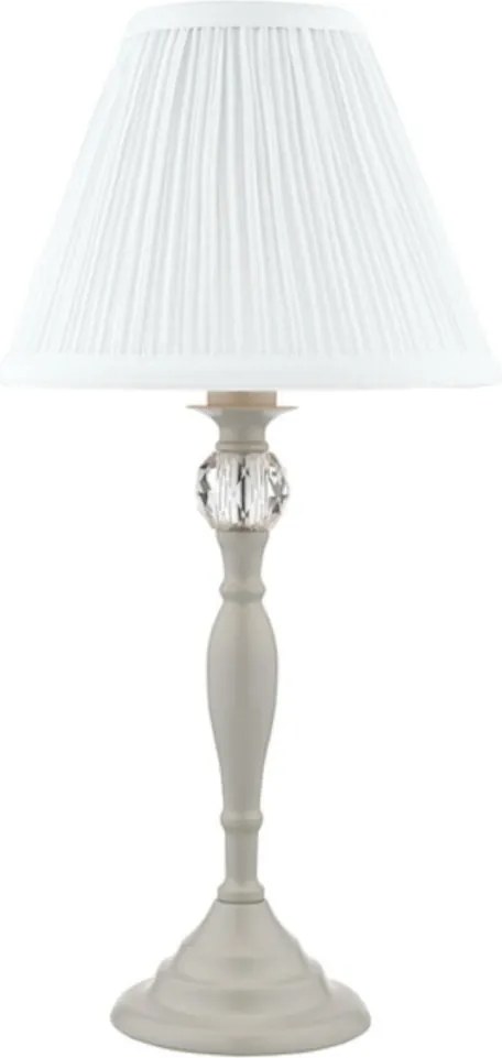 LAURA ASHLEY 3702783-Q ELLIS Kristály Asztali lámpa Szürke, Elefántcsont színű E14 IP20