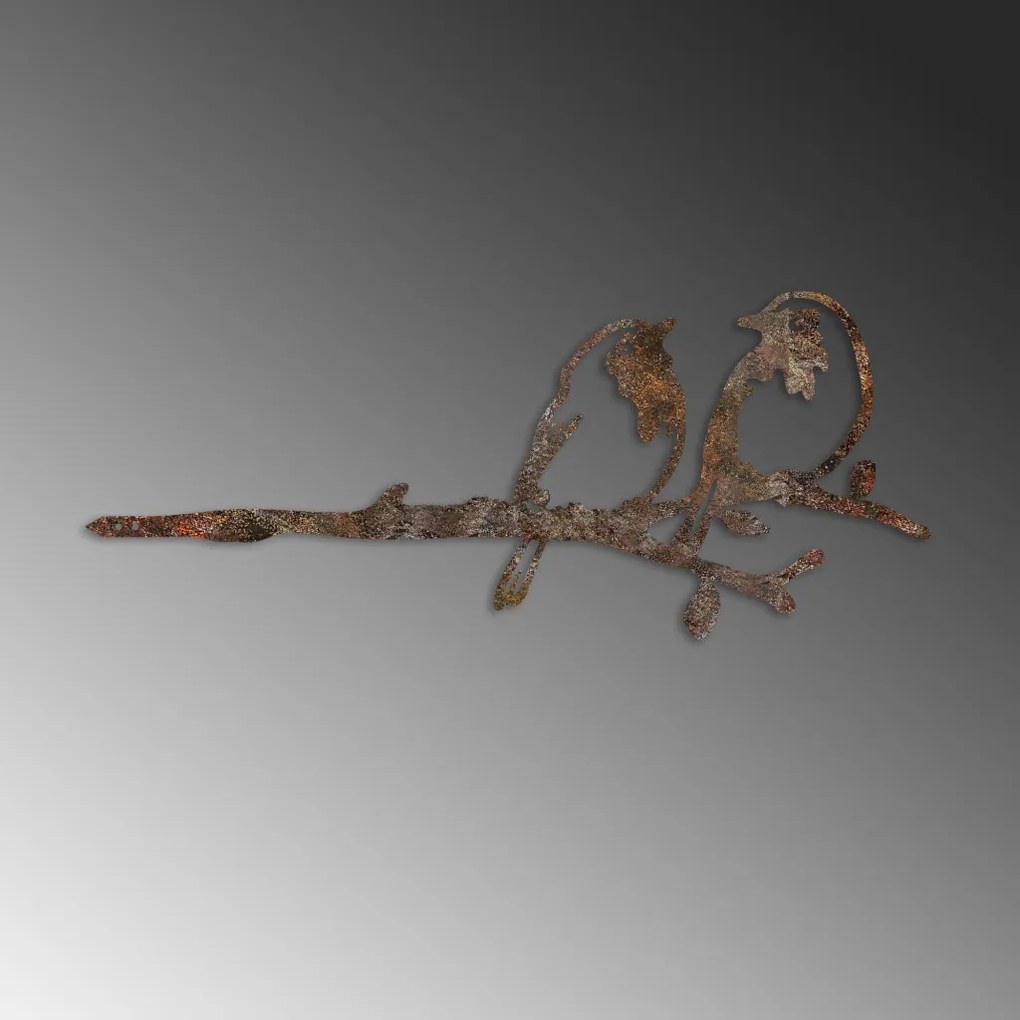 Bird fém kerti dísztárgy, barna, 50×20 cm – TR565TNL1314