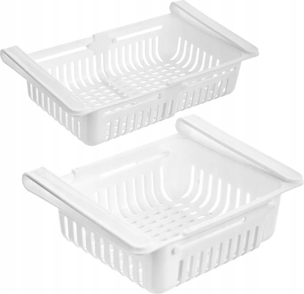 Hűtőszekrény Rendszerező Fiók Polc Alatti Tároló Kihúzható Akasztós