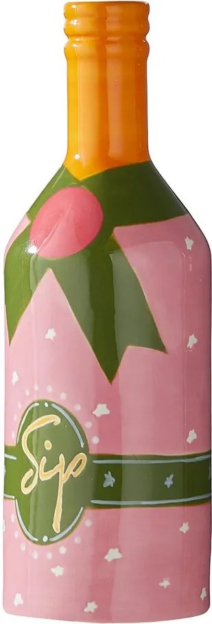 SIP kerámia váza 24 cm , pezsgősüveg