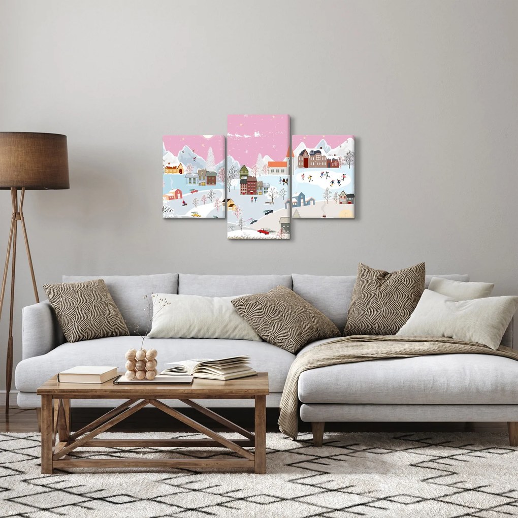 Kép - varázslatos tél (90x60 cm)