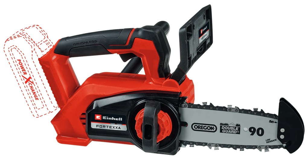 EINHELL AKKUS EGYKEZES LÁNCFŰRÉSZ FORTEXXA 18/20 TH - SOLO 20CM
