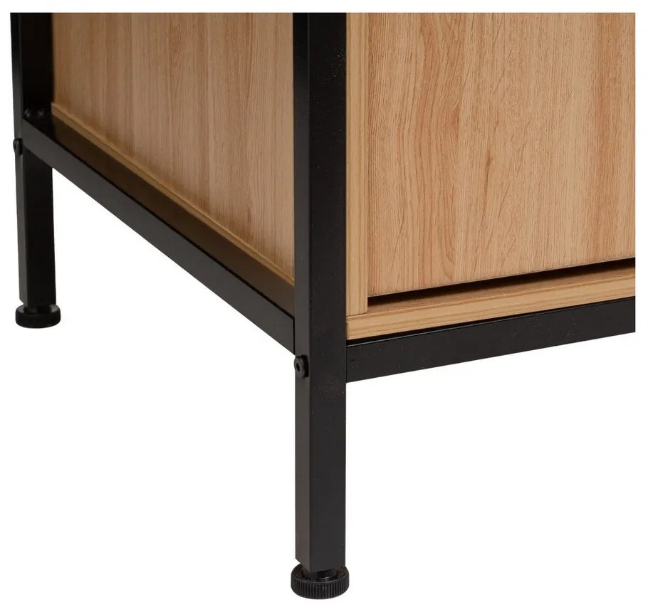 Natúr színű nyitott ruhásszekrény 100x190x48 cm Armarios – Casa Selección