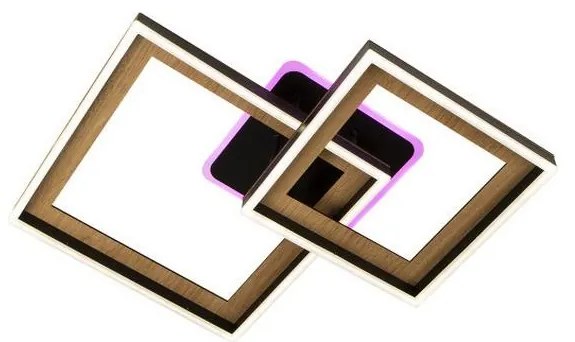 LED RGBW dimmelhető mennyezeti lámpatest LED/75W/230V 3000-6500K + távirányító