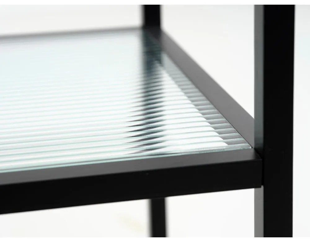 Üveg zsúrkocsi 42x70 cm Bronco – Unique Furniture