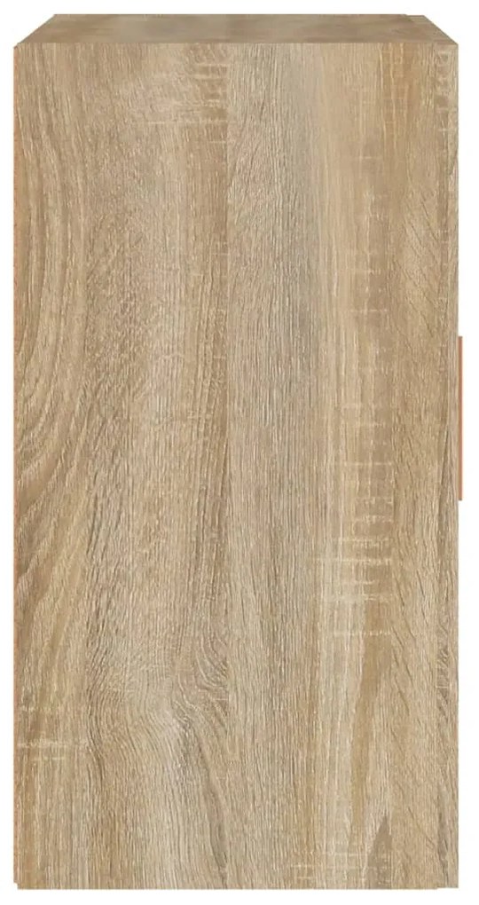 vidaXL sonoma tölgy színű szerelt fa faliszekrény 60 x 30 x 60 cm