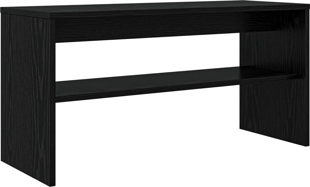 vidaXL TV szekrény Fekete tölgy 80 x 30 x 40 cm Faanyag