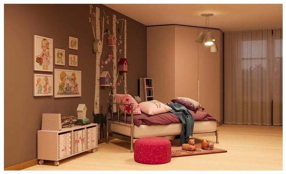 Lámpa Mennyezeti lámpatest KASEL 3, 6229, AC220-240V, 50/60Hz, 3*E27, max.40W, átmérő 46 cm, szürke