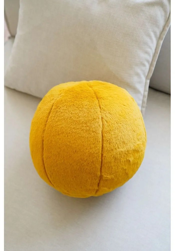 Mikroplüss díszpárna ø 25 cm Top – Mioli Decor