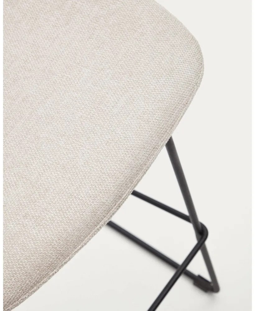 Bézs bárszék (ülésmagasság 76 cm) Zahara – Kave Home