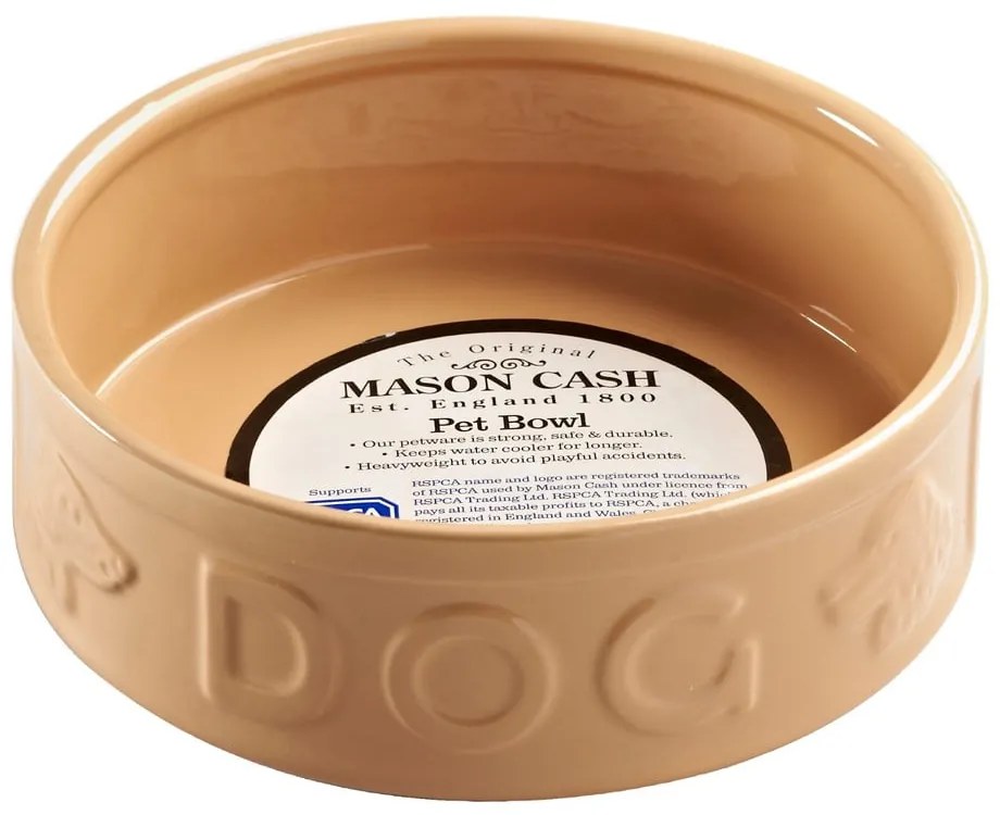 Pet Cane Dog agyagkerámia kutyatál, ø 25 cm - Mason Cash