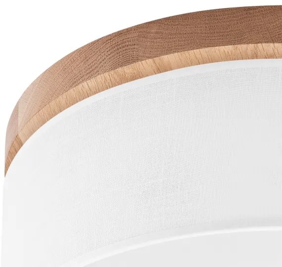 Brilagi - LED mennyezeti lámpa BELLADONNA 2xE27/15W/230V, 40 cm, fehér/dub