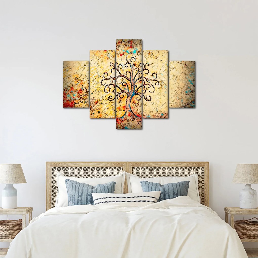 Kép - Mozaik életfa (150x105 cm)