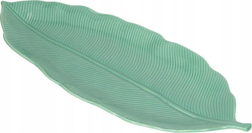 Dekoria Jungle Leaves tál 47cm light green