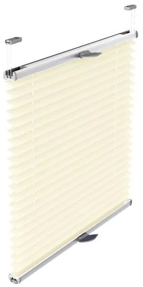 Gario Pliszé függöny Standard Elefántcsont Szélesség: 40,5 cm