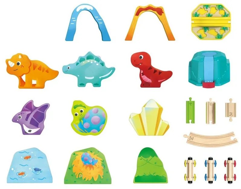 Hape vonatpálya - Dinoszauruszok