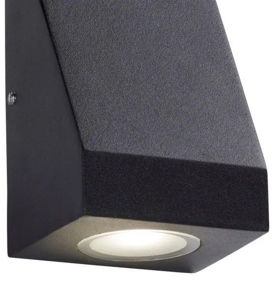 Searchlight 2041-1BK - LED Kültéri fali lámpa DOOR LED/7W/230V IP44