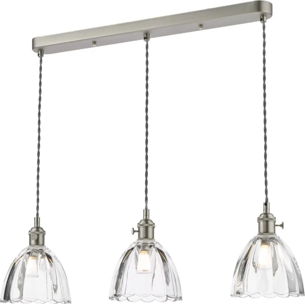 Dar Lighting Hadano HAD3661-11 Függőlámpa 3x40w/e14 ip20