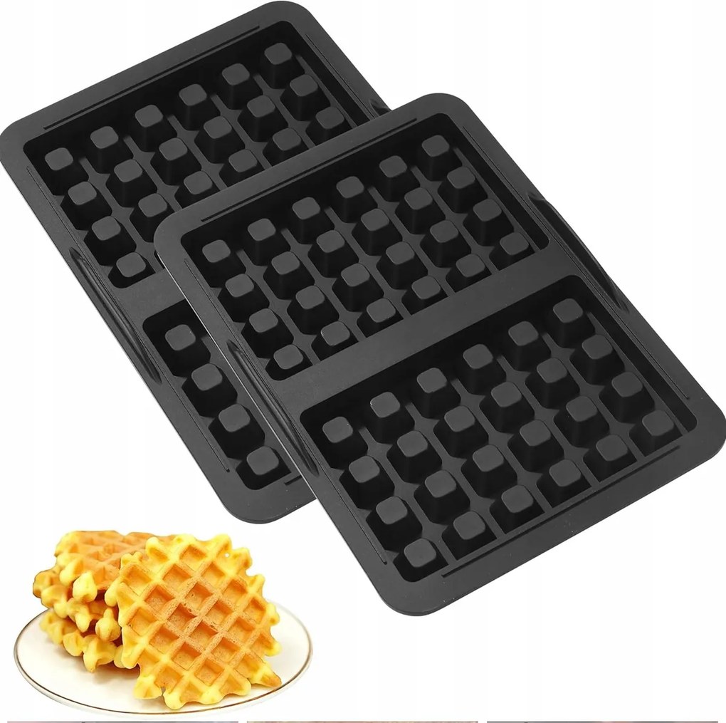 Rugalmas szilikon gofri sütőforma Olajsütőhöz