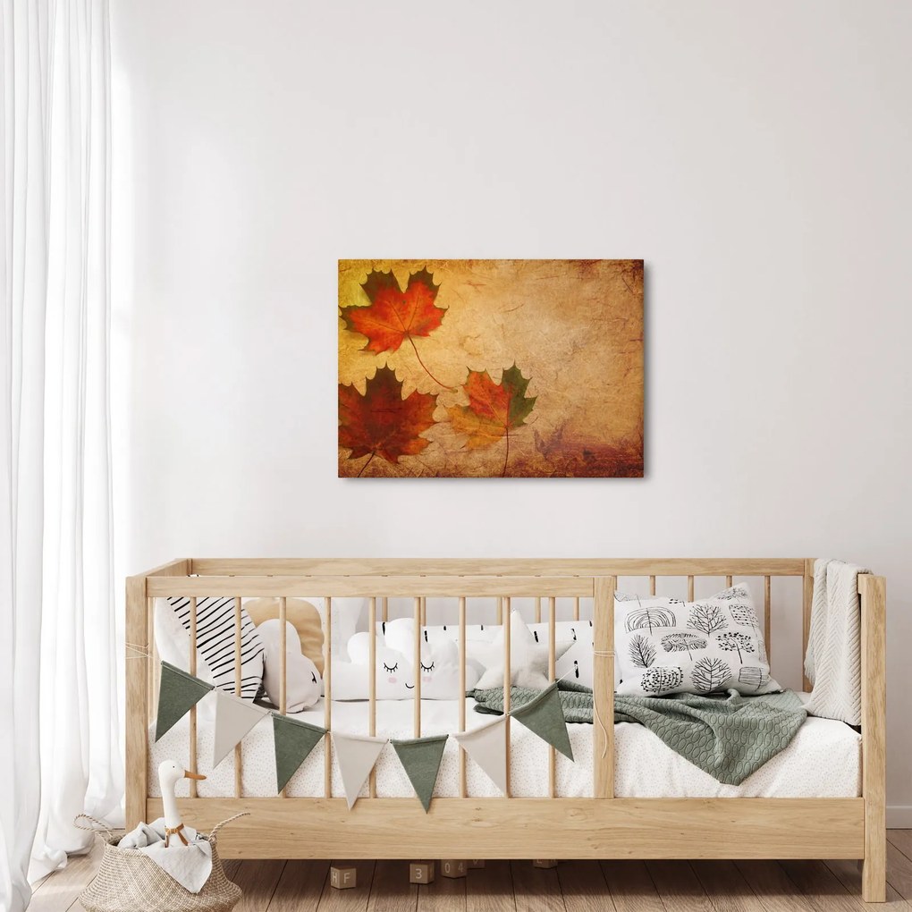 Őszi motívumú kép (70x50 cm)