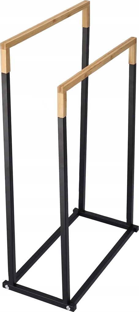 Álló Törölközőtartó Fürdőszoba állvány Bambusz