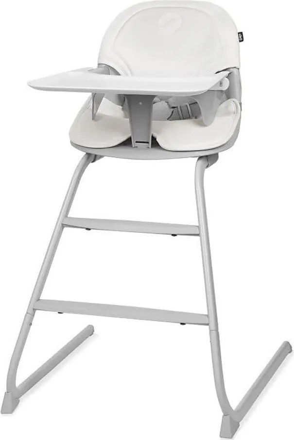 Lionelo - Gyerek étkezőszék 2 az 1-ben DALIA fehér/szürke