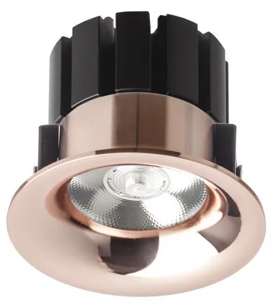RENDL SHARM BASE zápustná měď 230V LED 10W 24° 3000K