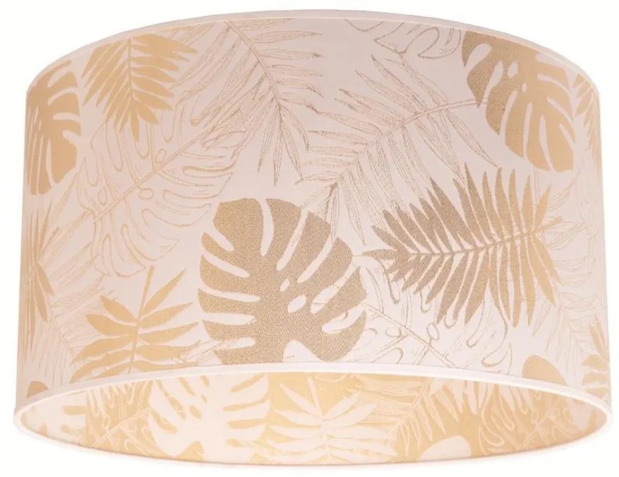 Duolla - Mennyezeti lámpa ARECA 1xE27/40W/230V átm. 45 cm réz/fehér